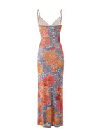 JULIANNA DRESS - MULTI : LEOPARD : ORANGE LEOPARD