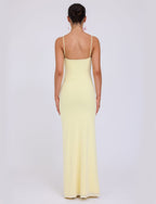 JULIANNA DRESS - YELLOW : LEMON