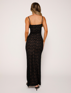 JULIANNA LACE DRESS - BLACK : LACE