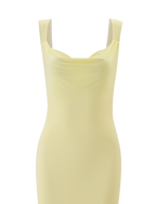 ZITA MAXI DRESS - LEMON