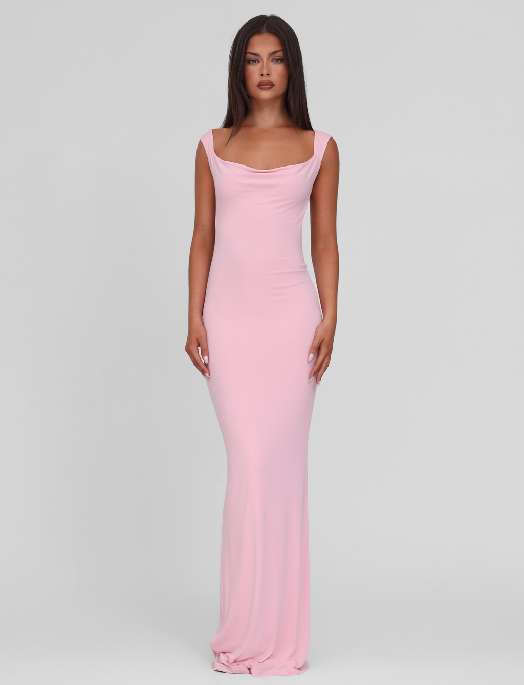 ZITA DRESS - PINK : BABY PINK
