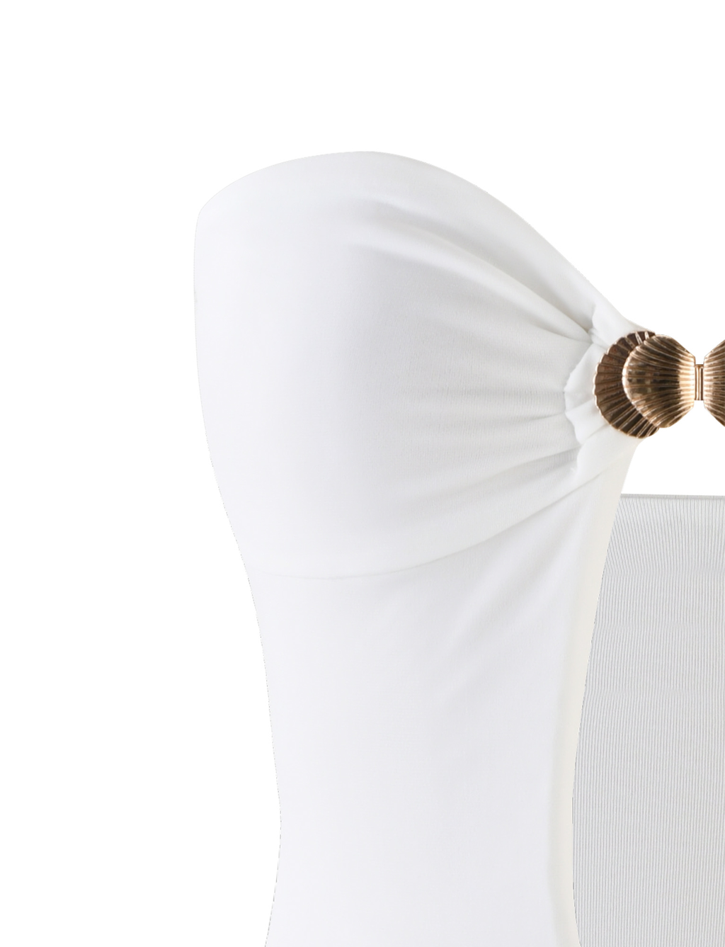 CECILY MINI DRESS - WHITE