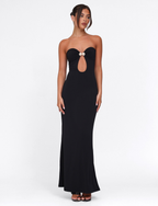 CECILY MAXI DRESS - BLACK