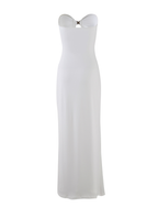 CECILY MAXI DRESS - WHITE