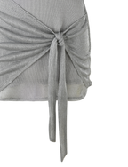 AZELMA DRESS - SILVER : SILVER