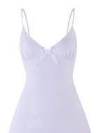 WINNIE MINI DRESS - WHITE