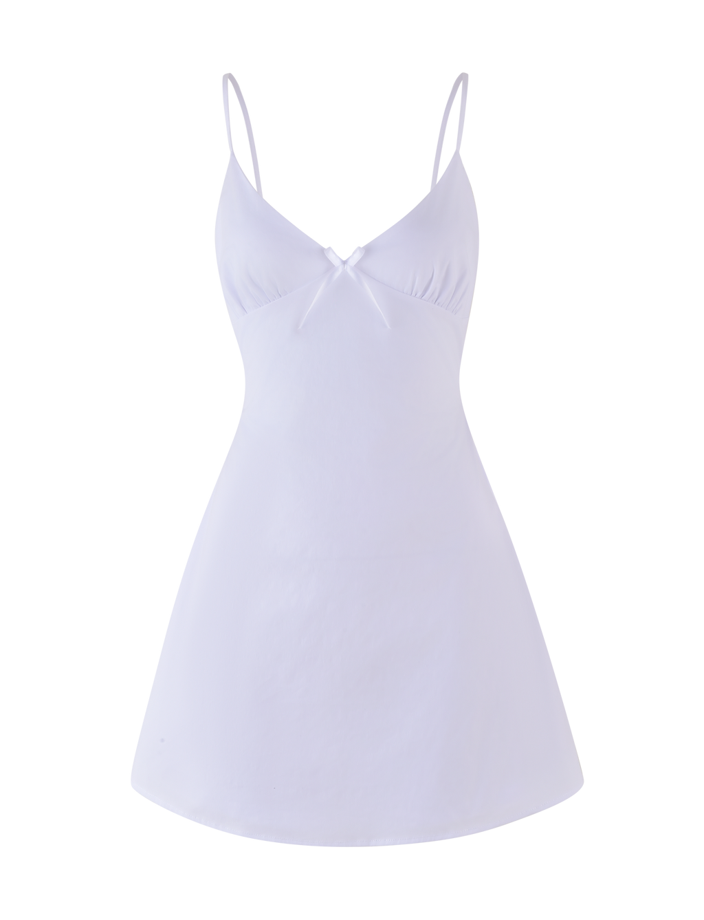 WINNIE MINI DRESS - WHITE