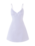 WINNIE MINI DRESS - WHITE