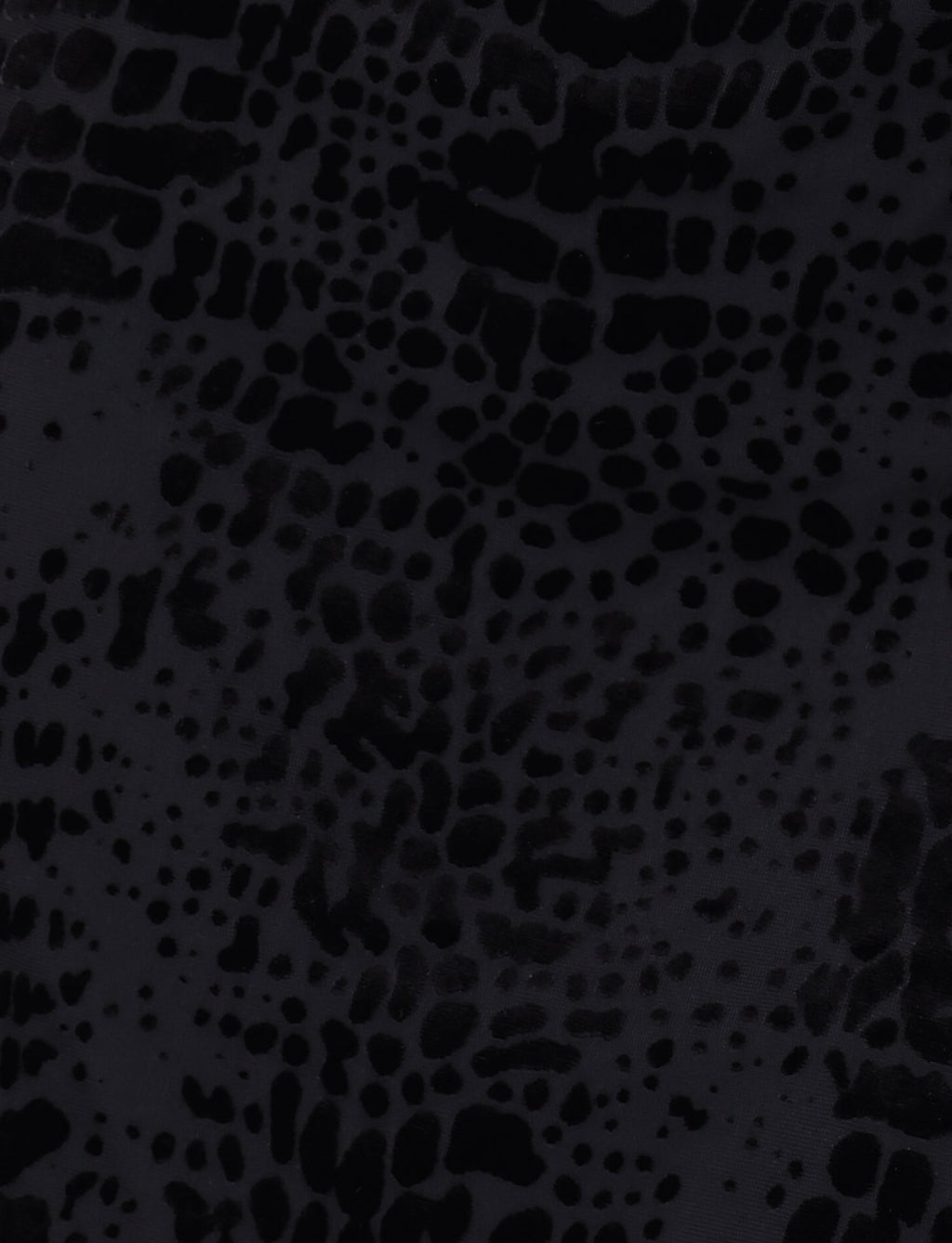 ALLIRA BURNOUT MINI DRESS 2.0 - BLACK : SNAKE