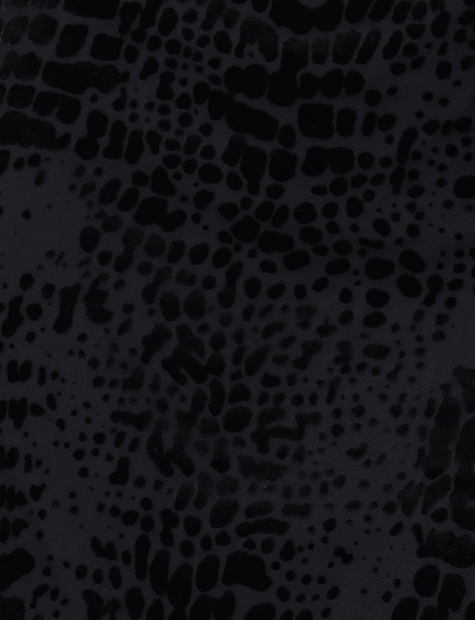 ALLIRA BURNOUT MINI DRESS 2.0 - BLACK : SNAKE
