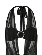 MAKENA TWO - PIECE DRESS - BLACK