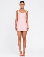 COLSON MINI DRESS - PINK : BABY PINK