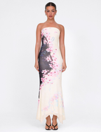 LILLIAN MAXI DRESS - MULTI : FLORAL : CHERRY BLOSSUM