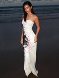 LILLIAN MAXI DRESS - MULTI : FLORAL : CHERRY BLOSSUM