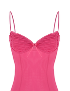 KAIRI MINI DRESS - PINK : FUSCHIA