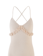 LAVELLE MAXI DRESS - WHITE : CREAM : CREAM