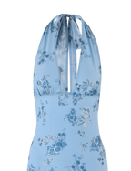 PHAEDRA MAXI DRESS - BLUE : FLORAL : BLUE FLORAL