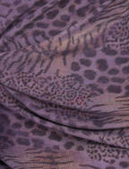 INDIGO MINI DRESS - PURPLE TIGER