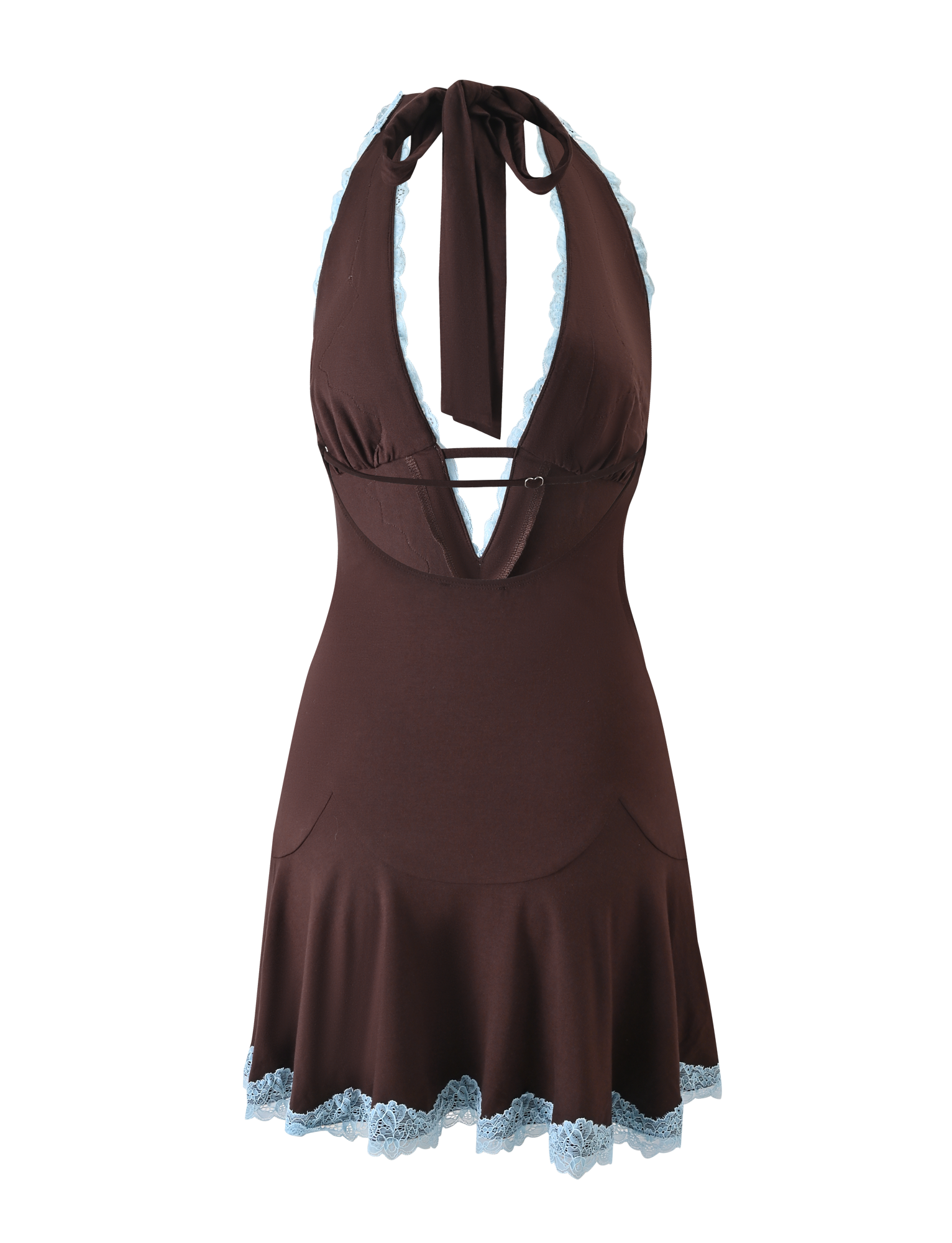 TALIYAH MINI DRESS - CHOCOLATE