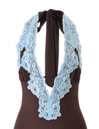 TALIYAH MINI DRESS - CHOCOLATE