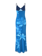 ALAINA DRESS - BLUE ORCHID
