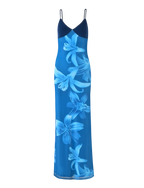 ALAINA DRESS - BLUE ORCHID