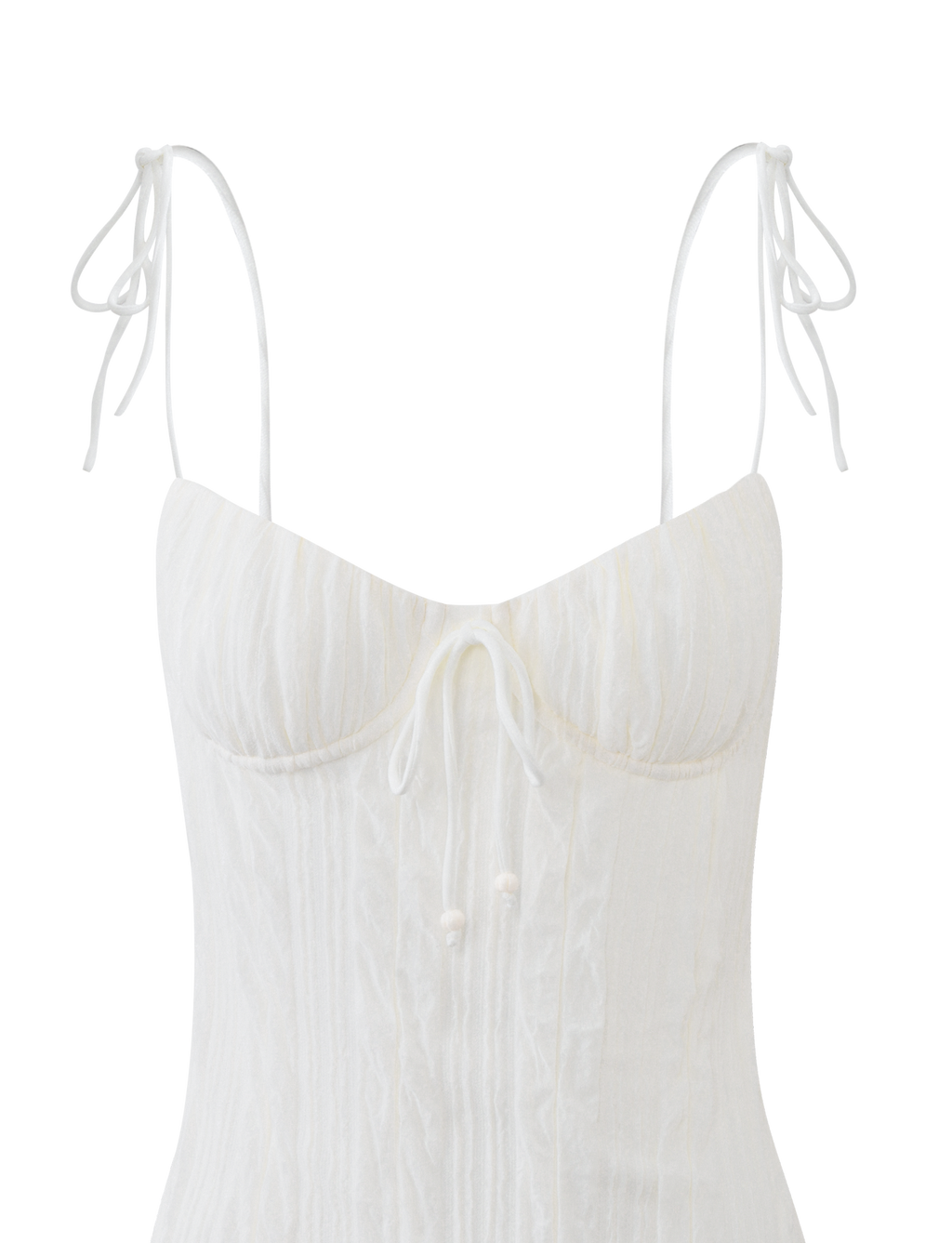 RANIA MINI DRESS - OFF WHITE
