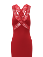 SERAPHINE MAXI DRESS - RED