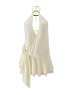 INDIGO MINI DRESS 2.0 - IVORY