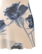 ROSY MINI DRESS - INDIGO FLORAL