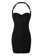 BRIALLEN MINI DRESS - BLACK