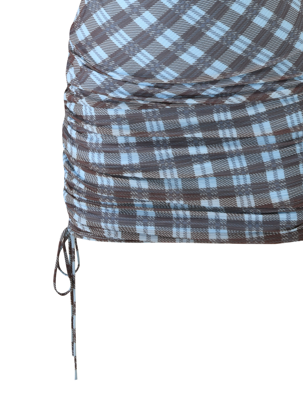 WINSLOW MINI DRESS - BLUE CHECK