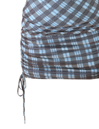 WINSLOW MINI DRESS - BLUE CHECK