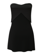 GROVE MINI DRESS - BLACK