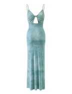 GARNET MAXI DRESS - TEAL BUTTERFLY PAISLEY