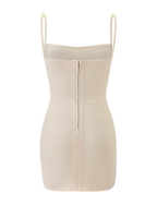 MIDORI BANDAGE DRESS - CREAM
