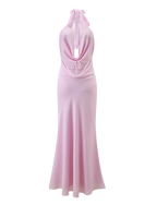 ZYLA MAXI DRESS - BABY PINK