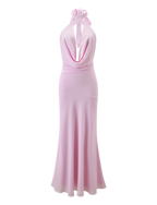 ZYLA MAXI DRESS - BABY PINK