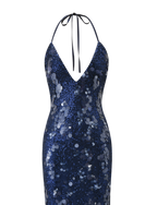 ZANA MAXI DRESS - NAVY