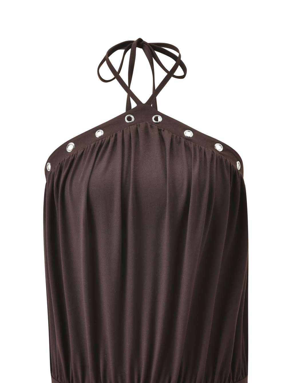 NATASHA DRESS - CHOCOLATE