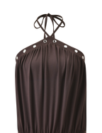 NATASHA DRESS - CHOCOLATE