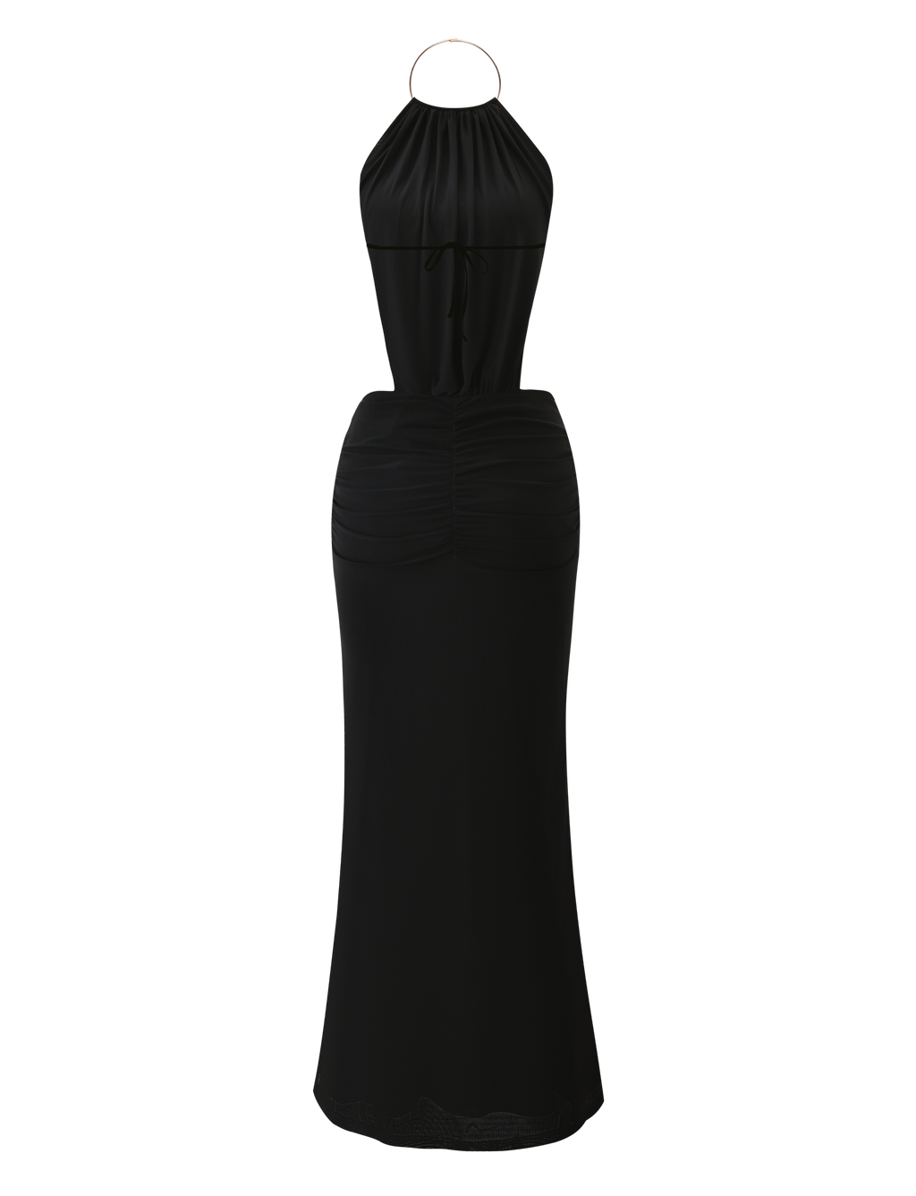 EVANNA MAXI DRESS - BLACK