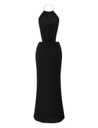 EVANNA MAXI DRESS - BLACK