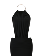 EVANNA MAXI DRESS - BLACK