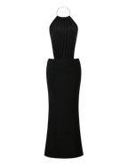 EVANNA MAXI DRESS - BLACK