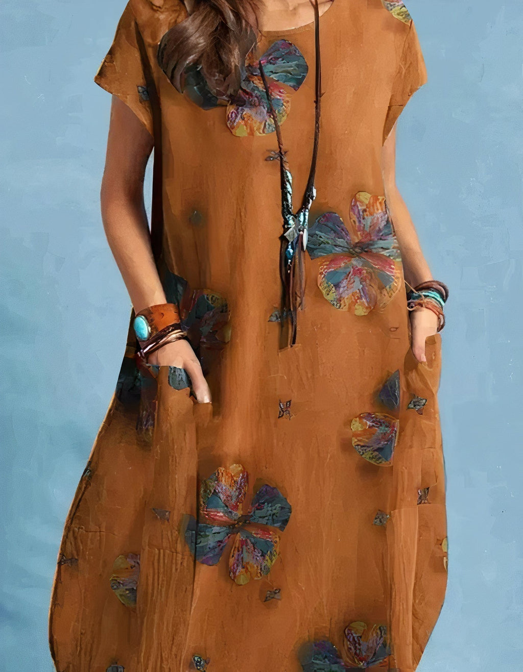 Iraia Elevated Women's Midi Dress Premium Wardrobe Essential