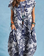 Oriana Timeless Vintage Style Midi Dress Premium Wardrobe Essential