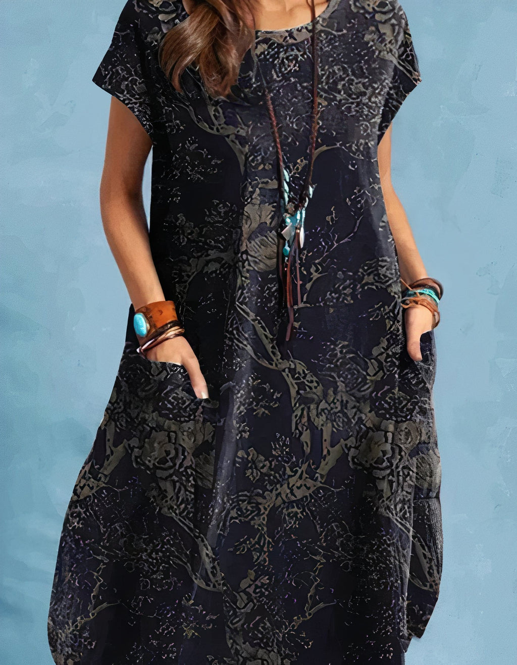 Iraia Elevated Women's Midi Dress Premium Wardrobe Essential