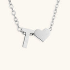 Heartfelt Initial - Gold Letter Necklace