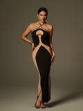 Halterneck Maxi Dress